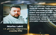 Odgovor v.d. urednika RTK2 Marka Lekića: Ne uređujemo sajt RTK2 Odgovor v.d. urednika RTK2 Marka Lekića: Ne uređujemo sajt RTK2
